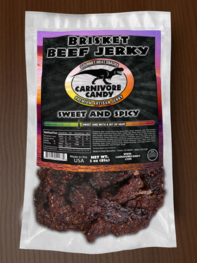 Sweet and Spicy Brisket Beef Jerky